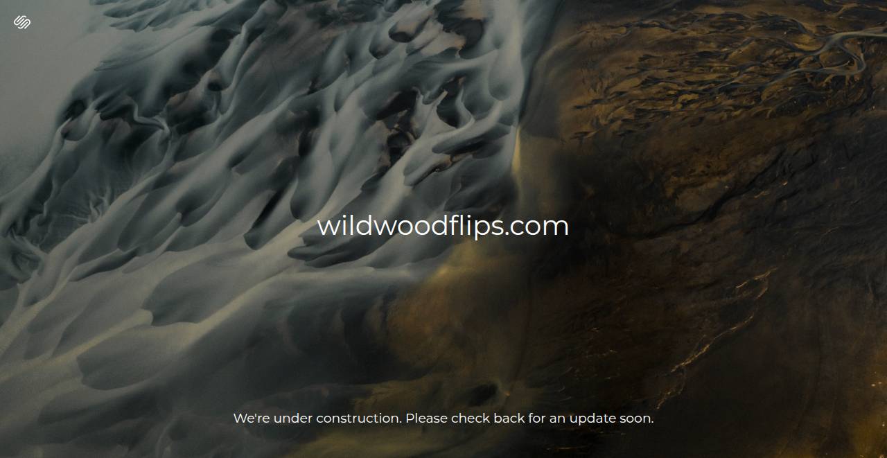 wildwoodflips.com homepage as a first-time visitor sees it