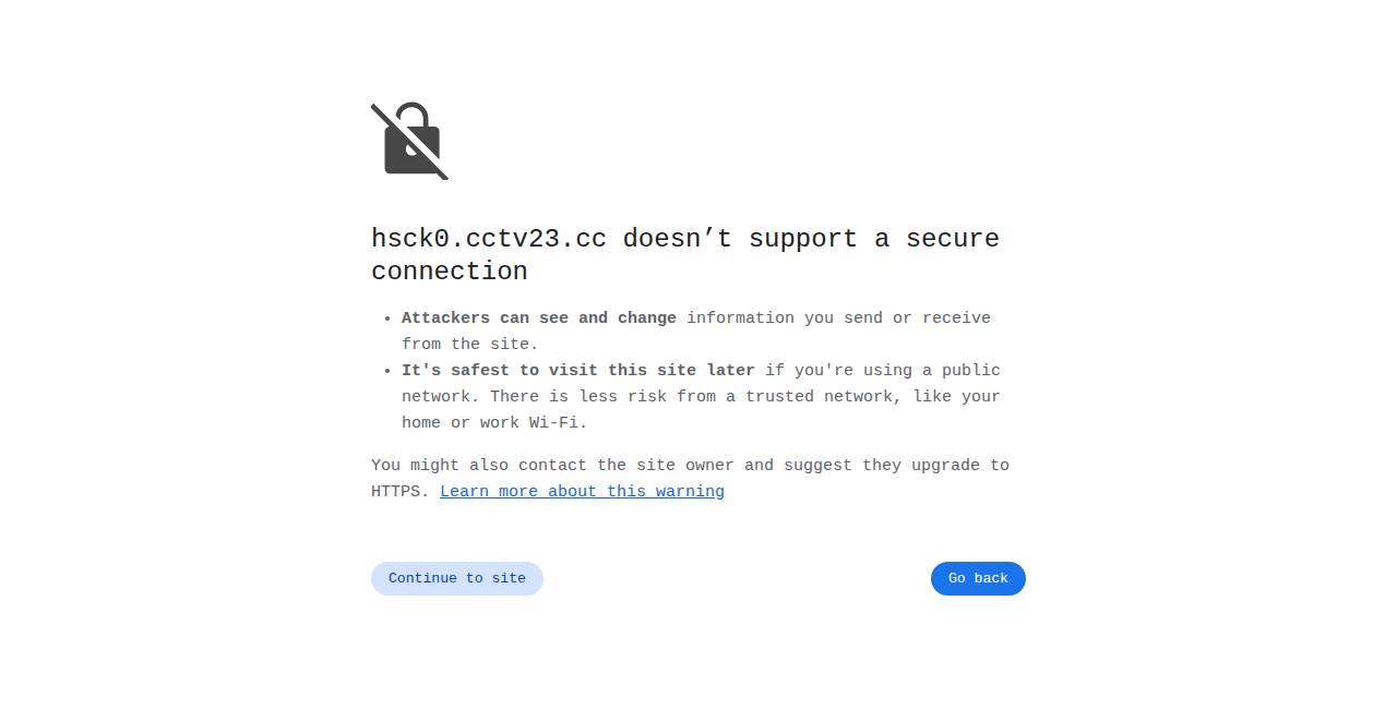 hsck69.com homepage as a first-time visitor sees it